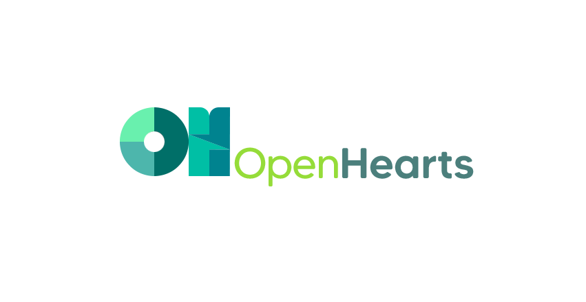 Logotipo para ONG Open Hearts
