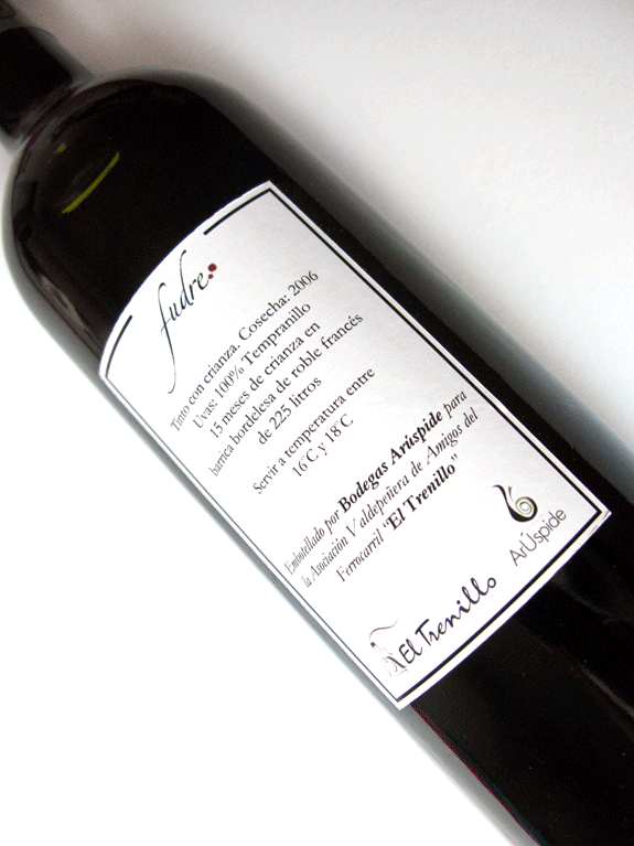 etiqueta de vino