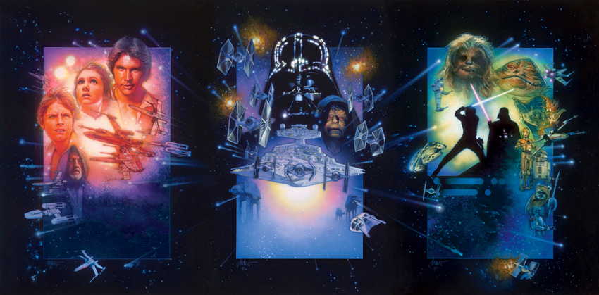 carteles de Star Wars por Drew Struzan