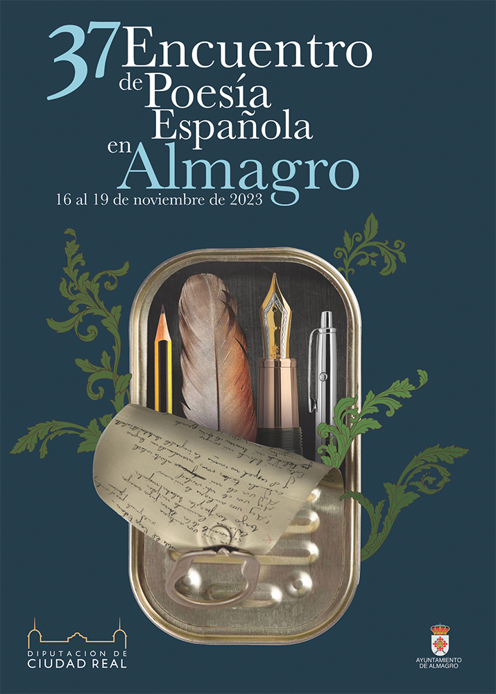 Cartel para el Encuentro de Poesía Española de Almagro 2023